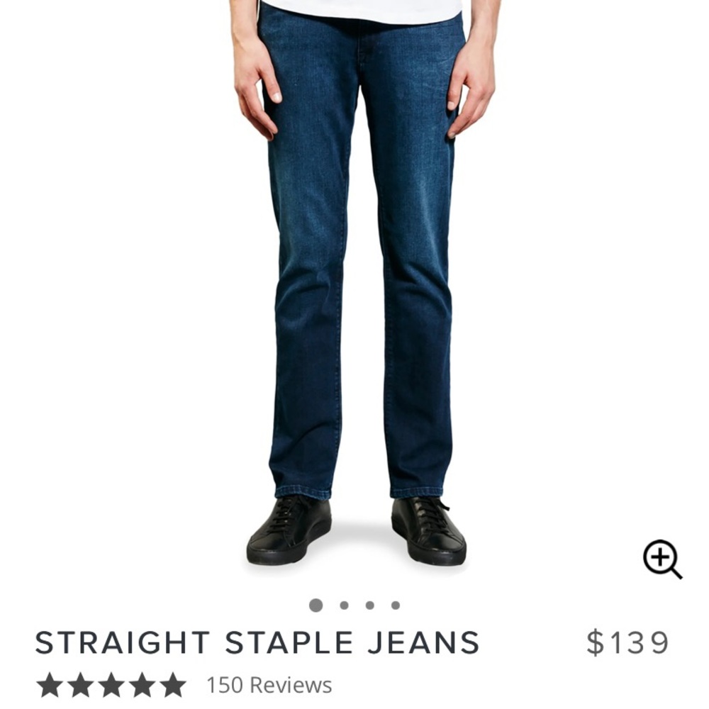 Men’s Mott & Bow Straight Denim Jeans 31 X 30